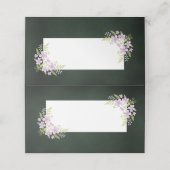 Wildflower & varen op Forest Green Plaatskaartje (Buitenkant ongevouwen)