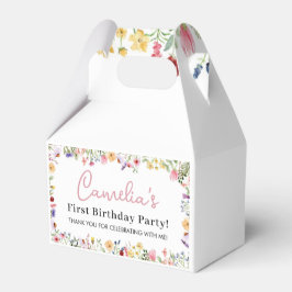 Wildflower Verjaardag Favoriet Box Bedankdoosjes
