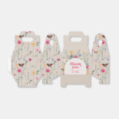 Wildflower Verjaardag Favoriet Dozen Bedankdoosjes (Uitgevouwen)