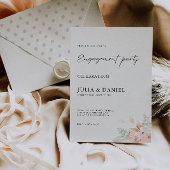 Wildflower Verloving Uitnodiging Sjabloon