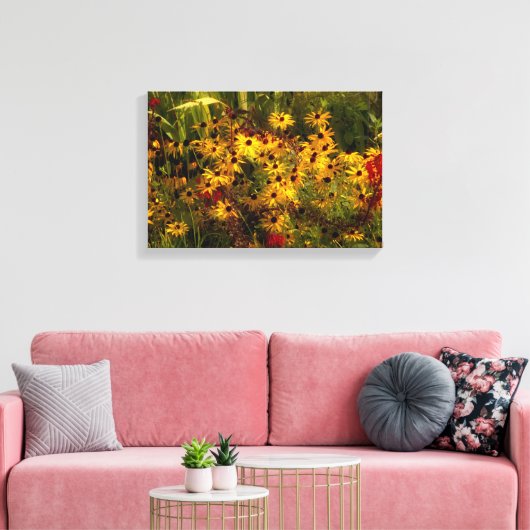 Wildflower verpakt Canvas (Insitu (Woonkamer))