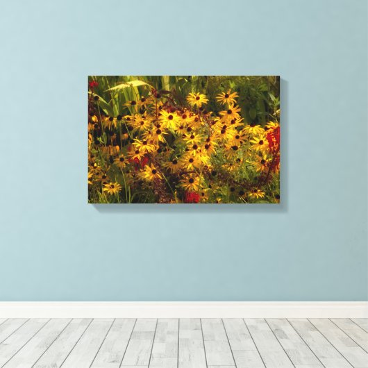 Wildflower verpakt Canvas (Insitu (Houten vloer))