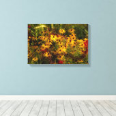 Wildflower verpakt Canvas Afdruk (Insitu (Houten vloer))
