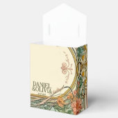 Wildflower Victoriaans grens bruiloft Bedankdoosjes (Geopend)