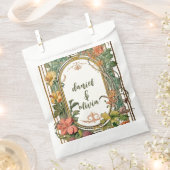 Wildflower Victoriaans grens bruiloft Bedankzakje (Geknipt)
