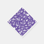 Wildflower Violet Baby shower Servet (Hoek)