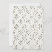 Wildflower vlinder bij Moederdag brunch Kaart (Achterkant)