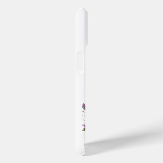 Wildflower Vlinders Waterverf Tuin Case-Mate iPhone Case (Achterkant / Rechts)