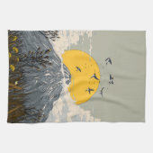 Wildflower Volcano Mountain Theedoek (Horizontaal)