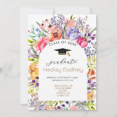  wildflower voorjaarsuitnodiging aankondiging (Voorkant)