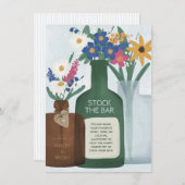 Wildflower Voorraad de Bar Behuizing Kaart (Voorkant / Achterkant)