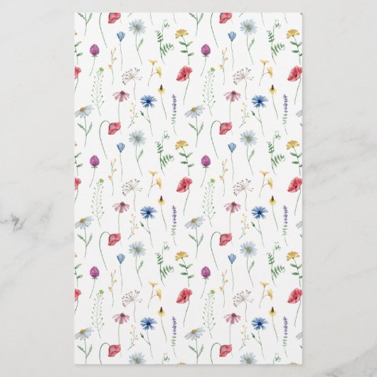 Wildflower voorspellingen spel flyer (Achterkant)