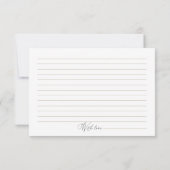 Wildflower Vrijgezellenfeest Datum Nacht Jar Kaart (Achterkant)