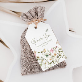 Wildflower Vrijgezellenfeest Favor Cadeaulabel