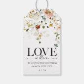 Wildflower Vrijgezellenfeest Favoriet Gift Label Cadeaulabel (Voorkant)