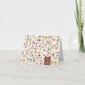 Wildflower Vrijgezellenfeest gepersonaliseerd Bedankkaart (Voorkant)