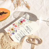 Wildflower Vrijgezellenfeest, liefde in bloei Kaart