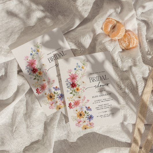 Wildflower Vrijgezellenfeest, liefde in bloei Kaart