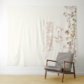 Wildflower Vrijgezellenfeest tuin in bloei Wandkleed (In Situ (horizontaal))