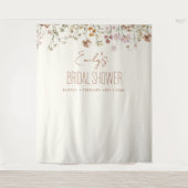 Wildflower Vrijgezellenfeest tuin in bloei Wandkleed (Voorkant)