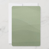 Wildflower Vrijgezellenfeest Waterverf Bloemendouc Kaart (Achterkant)