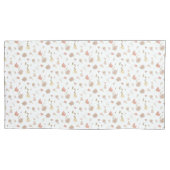 Wildflower waterverf botanisch ontwerp Koningsgroo Kussensloop (Voorkant)