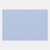 Wildflower Waterverf in zoet rood en blauw Inpakpapier Vel (Voorkant 2)