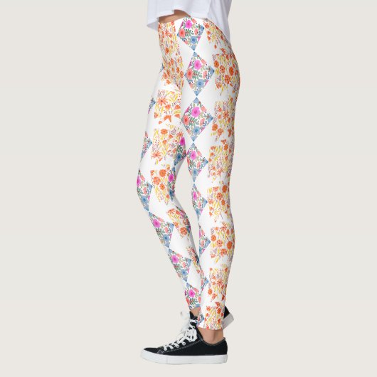 Wildflower waterverf leggings (Links)