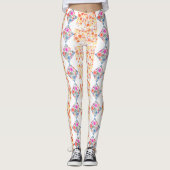 Wildflower waterverf leggings (Voorkant)