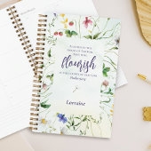 Wildflower Waterverf Schrift gepersonaliseerd Planner