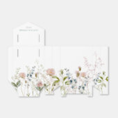 Wildflower Wedding Bedankdoosjes (Uitgevouwen)