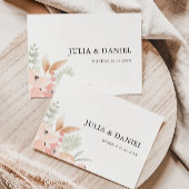 Wildflower Wedding Envelope Adres Sjabloon