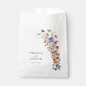 Wildflower Wedding Favor Bags Bedankzakje (Voorkant)