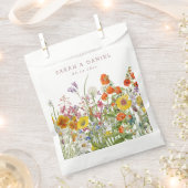 Wildflower Wedding Favor Bags Bedankzakje (Geknipt)