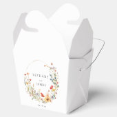 Wildflower Wedding Favor Box Bedankdoosjes (Geopend)