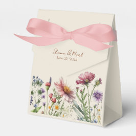 Wildflower Wedding Favoriet Gift Box Bedankdoosjes
