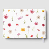 Wildflower Wedding Gastenboek (Achterkant)