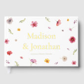 Wildflower Wedding Gastenboek (Voorkant)