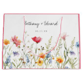Wildflower Wedding Groot Cadeauzakje (Voorkant)