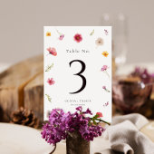 Wildflower Wedding Kaart