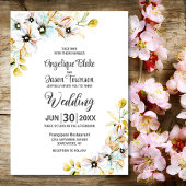 Wildflower Wedding Kaart