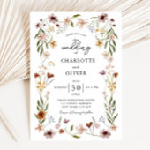 Wildflower Wedding Kaart