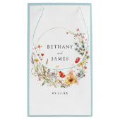 Wildflower Wedding Klein Cadeauzakje (Achterkant)