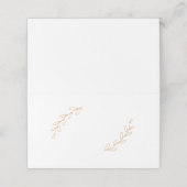 Wildflower Wedding Plaatskaartje (Buitenkant ongevouwen)