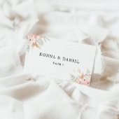 Wildflower Wedding Place Cards Sjabloon
