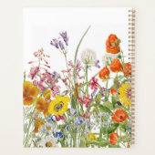 Wildflower Wedding Planner - Gepersonaliseerd Noti (Achterkant)