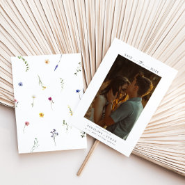 Wildflower Wedding Save The Date