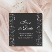 Wildflower Wedding Save the Date WF1