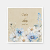 Wildflower Wedding Servet (Voorkant)