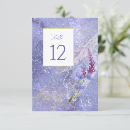 Wildflower Wedding Texture Table No. Peri ID95 Kaart